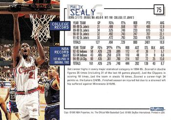 1995-96 Hoops #75 Malik Sealy Back