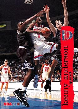 1995-96 Hoops #101 Kenny Anderson Front