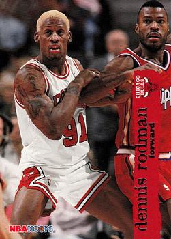 1995-96 Hoops #298 Dennis Rodman Front