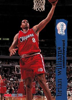 1995-96 Hoops #310 Brian Williams Front