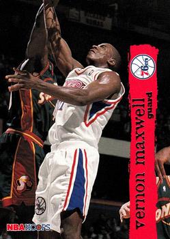 1995-96 Hoops #322 Vernon Maxwell Front
