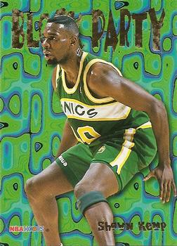 1995-96 Hoops - Block Party #10 Shawn Kemp Front
