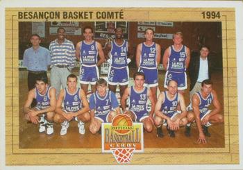 1993-94 Panini (LNB) #137 Besançon Front