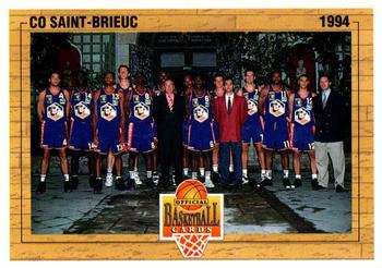 1993-94 Panini (LNB) #150 Saint-Brieuc Front