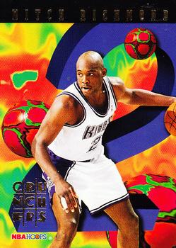 1995-96 Hoops - Number Crunchers #11 Mitch Richmond Front