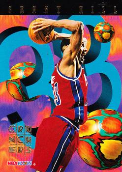 1995-96 Hoops - Number Crunchers #3 Grant Hill Front