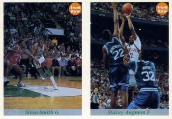 1991-92 Front Row Premier - Dual Player Promos #47 / 106 Stacey Augmon / Steve Smith Front