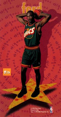 1995-96 Jam Session - Rookies #10 Sherrell Ford Back