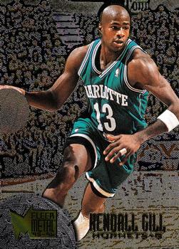 1995-96 Metal #130 Kendall Gill Front