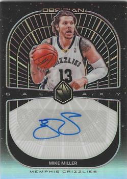 2019-20 Panini Obsidian - Galaxy Autographs #GA-MML Mike Miller Front