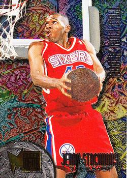 1995-96 Metal - Rookie Roll Call #R-8 Jerry Stackhouse Front