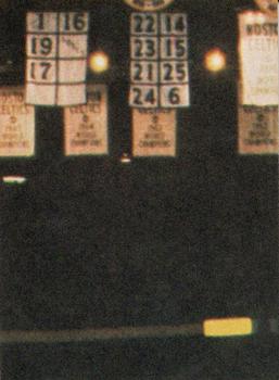 1981-82 Fleer NBA Team Stickers - 1981 NBA Champion Boston Celtics Puzzle Sticker Backs #NNO B3 (Row 3 Column 2) Front