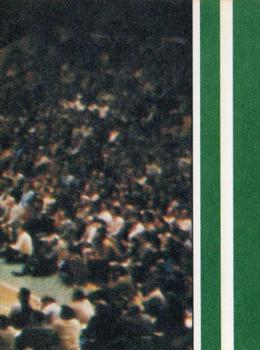 1981-82 Fleer NBA Team Stickers - 1981 NBA Champion Boston Celtics Puzzle Sticker Backs #NNO E4 (Row 4 Column 5) Front