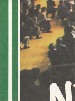 1981-82 Fleer NBA Team Stickers - 1981 NBA Champion Boston Celtics Puzzle Sticker Backs #NNO A5 (Row 5 Column 1) Front