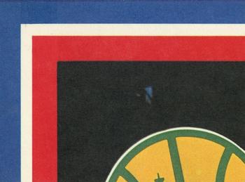 1979-80 Fleer NBA Team Stickers - 1979 NBA Champions Puzzle Sticker Backs #NNO Row 1 Column 1 Front