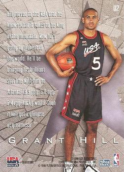 1995-96 SkyBox Premium - USA Basketball #U2 Grant Hill Back