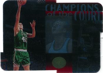 1995-96 SP Championship - Champions of the Court Die Cut #C2 Dino Radja Front
