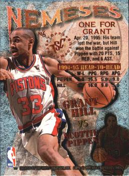 1995-96 Stadium Club - Nemeses #N6 Scottie Pippen / Grant Hill Back