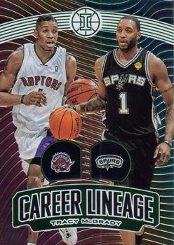 2019-20 Panini Illusions - Career Lineage Emerald #6 Tracy McGrady Front