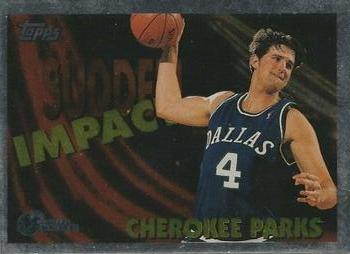 1995-96 Topps - Sudden Impact #SI2 Cherokee Parks Front