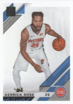 2019-20 Clearly Donruss #12 Derrick Rose Front
