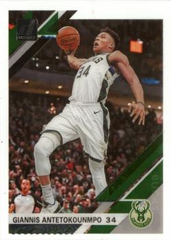 2019-20 Clearly Donruss #25 Giannis Antetokounmpo Front