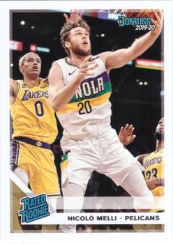 2019-20 Clearly Donruss #97 Nicolo Melli Front