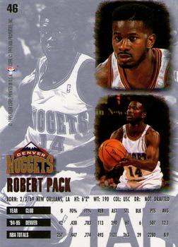 1995-96 Ultra #46 Robert Pack Back