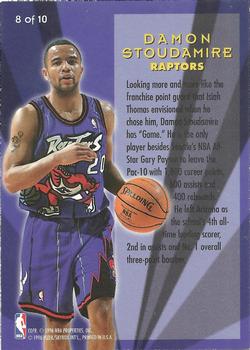 1995-96 Ultra - All-Rookies #8 Damon Stoudamire Back