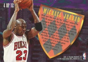 1995-96 Ultra - Scoring Kings #4 Michael Jordan Back