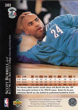 1995-96 Upper Deck #202 Scott Burrell Back