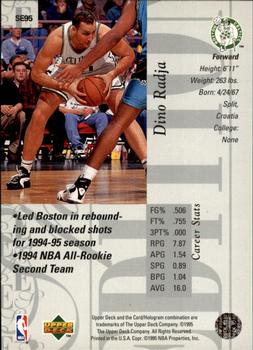 1995-96 Upper Deck - Special Edition #SE95 Dino Radja Back