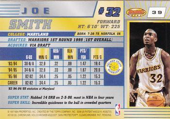 1996-97 Bowman's Best #39 Joe Smith Back