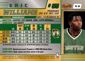 1996-97 Bowman's Best #52 Eric Williams Back