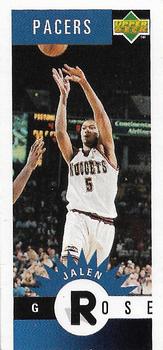 1996-97 Collector's Choice French - Mini-Cards #M21 Jalen Rose Front