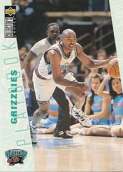 1996-97 Collector's Choice #394 Grizzlies Playbook Front