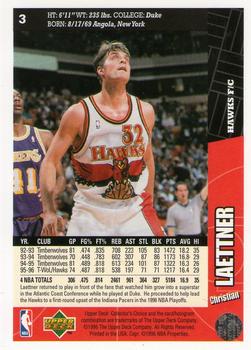 1996-97 Collector's Choice #3 Christian Laettner Back