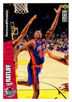 1996-97 Collector's Choice #48 Theo Ratliff Front