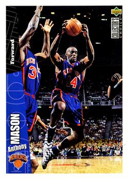 1996-97 Collector's Choice #102 Anthony Mason Front