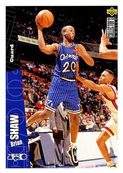 1996-97 Collector's Choice #109 Brian Shaw Front