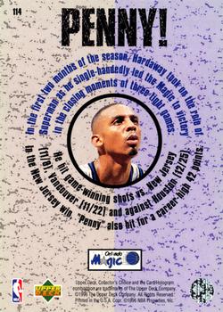 1996-97 Collector's Choice #114 Anfernee Hardaway Back