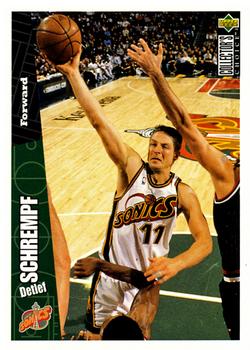 1996-97 Collector's Choice #145 Detlef Schrempf Front