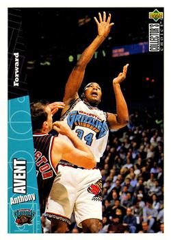 1996-97 Collector's Choice #160 Anthony Avent Front