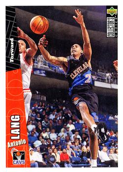 1996-97 Collector's Choice #224 Antonio Lang Front