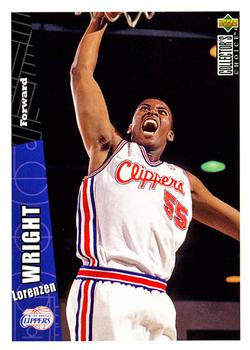 1996-97 Collector's Choice #265 Lorenzen Wright Front