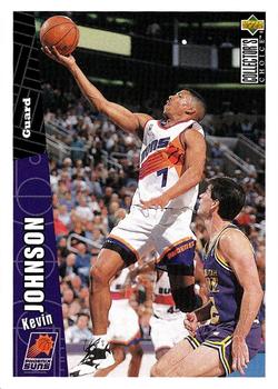 1996-97 Collector's Choice #307 Kevin Johnson Front