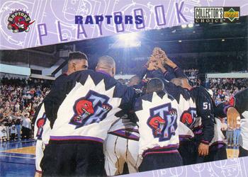 1996-97 Collector's Choice #392 Raptors Playbook Front