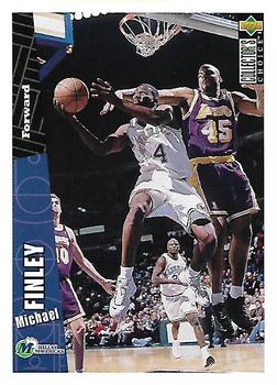 1996-97 Collector's Choice #404 Michael Finley Front