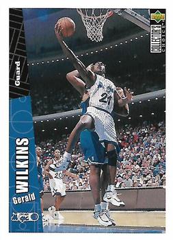 1996-97 Collector's Choice #424 Gerald Wilkins Front