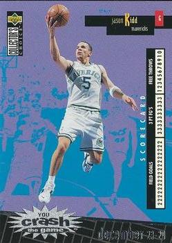 1996-97 Collector's Choice - You Crash the Game Scoring Silver (Series One) #C6 Jason Kidd Front